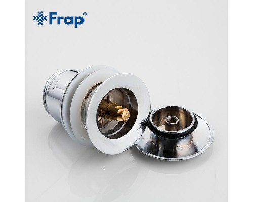 Донный клапан Frap F60 click-clack Хром