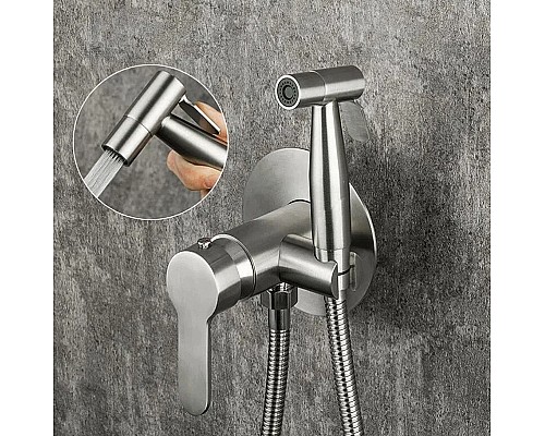 Гигиенический душ со смесителем Gappo G7299-30 Сатин