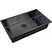 Кухонная мойка ZorG Steel Hammer 74 SH 7444 GRAFIT Графит