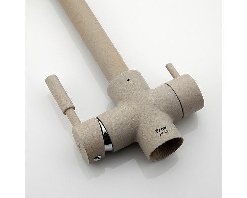 Смеситель для кухни Frap H52 F4352-20 Бежевый