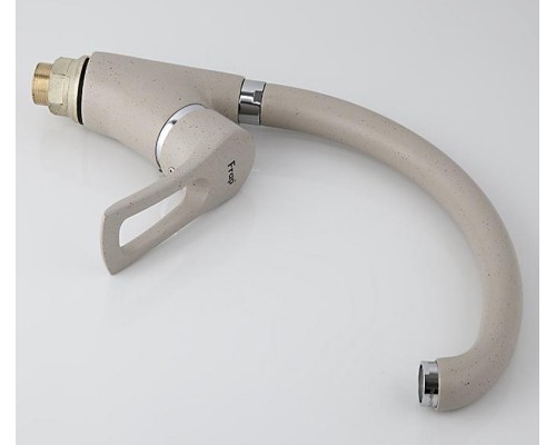 Смеситель для кухни Frap F4166-10 Светло-бежевый