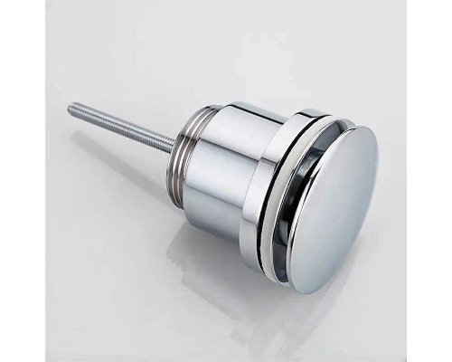 Донный клапан Frap F62 click-clack Хром