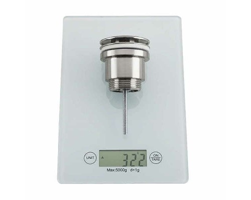 Донный клапан Frap F62 click-clack Хром