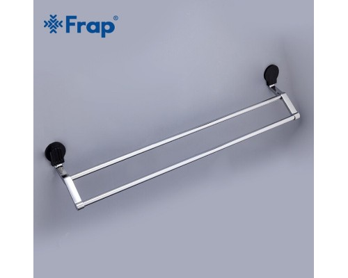 Полотенцедержатель Frap F33 F3309 двойной Хром