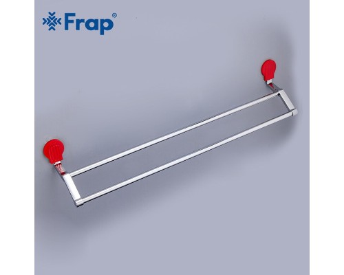 Полотенцедержатель Frap F33 F3309 двойной Хром