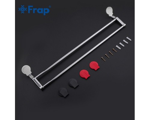 Полотенцедержатель Frap F33 F3309 двойной Хром