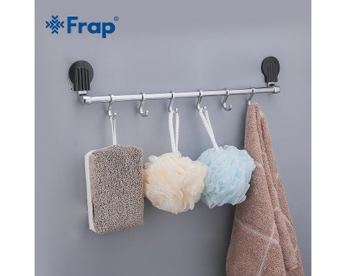 Вешалка для полотенец Frap F33 F3315-6 Хром