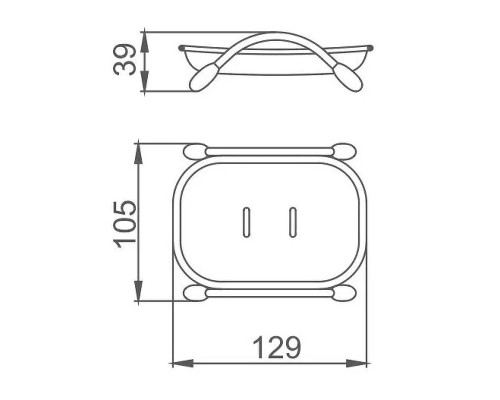 Мыльница Frap F333 Зеленая