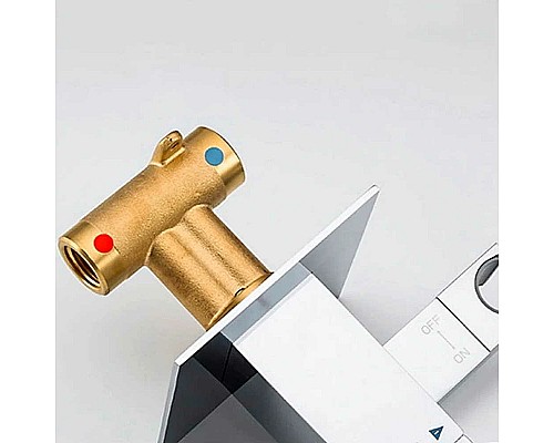 Гигиенический душ со смесителем Gappo G7207-40 с термостатом Хром