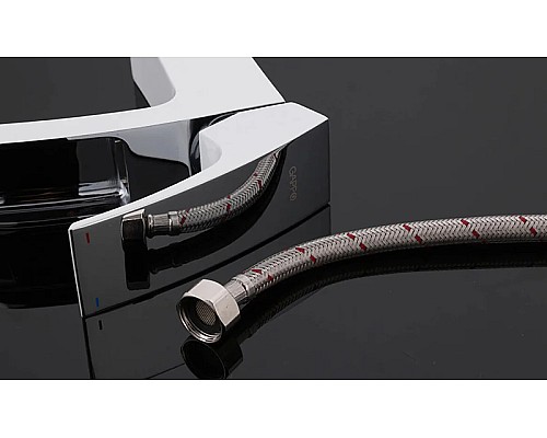 Смеситель для раковины Gappo G07 G1007-30 Белый Хром