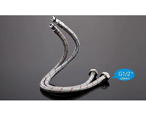 Смеситель для раковины Gappo G07 G1007-30 Белый Хром