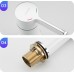 Смеситель на борт ванны Gappo G03-8 Белый Хром