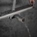 Душевой лоток Gappo с решеткой Нержавеющая сталь