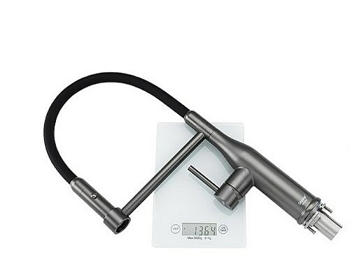 Смеситель для кухни Gappo G4398-51 Графит Черный