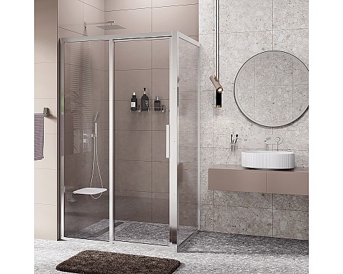 Душевой уголок WasserKRAFT Lopau 120x90 32S07L профиль Хром стекло прозрачное Душевой уголок WasserKRAFT Lopau 120x90 32S07L профиль Хром стекло прозрачное