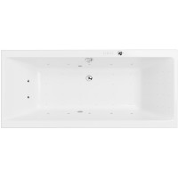 Акриловая ванна Excellent Pryzmat 170x75 с гидромассажем