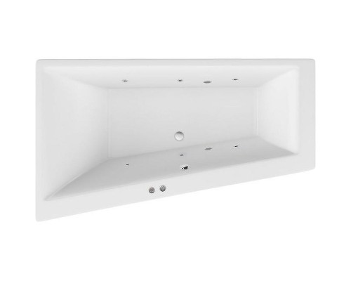 Акриловая ванна Excellent Sfera Slim 170x100 L с гидромассажем