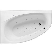 Акриловая ванна Excellent Kameleon 170x110 L Relax Хром с гидромассажем