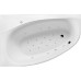 Акриловая ванна Excellent Kameleon 170x110 L Relax Хром с гидромассажем