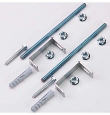 Комплект креплений для инсталляции Aquatek KKI-0000001 Хром