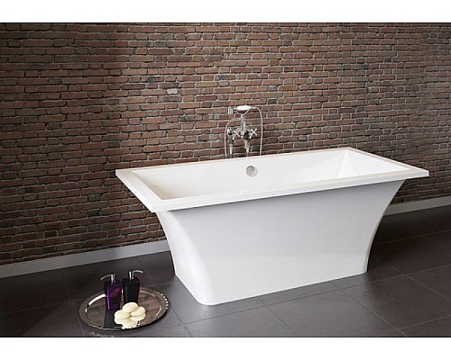 Ванна из искусственного камня Astra Form Лотус 185х85 01010036 без гидромассажа