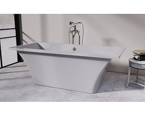 Ванна из искусственного камня Astra Form Лотус 185х85 01010036 без гидромассажа