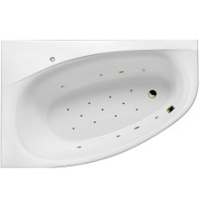 Акриловая ванна Excellent Kameleon 170x110 L Relax Бронза с гидромассажем