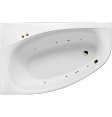 Акриловая ванна Excellent Kameleon 170x110 L Soft Бронза с гидромассажем