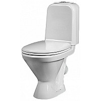 Унитаз-компакт Sanita Самарский комфорт WC.CC/Samarsky/2-TM/WHT.G/S1 с бачком и сиденьем Микролифт