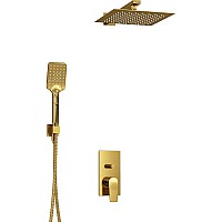 Душевая система WasserKRAFT А55201 Золото матовое
