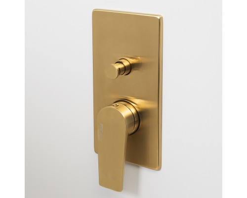 Душевая система WasserKRAFT А55201 Золото матовое