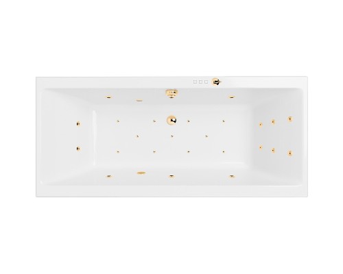 Акриловая ванна Excellent Pryzmat Slim 170x75 WAEX.PRY17S.ULTRA.GL с гидромассажем