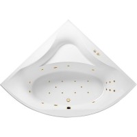 Акриловая ванна Excellent Glamour 150x150 с гидромассажем
