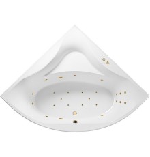 Акриловая ванна Excellent Glamour 150x150 с гидромассажем