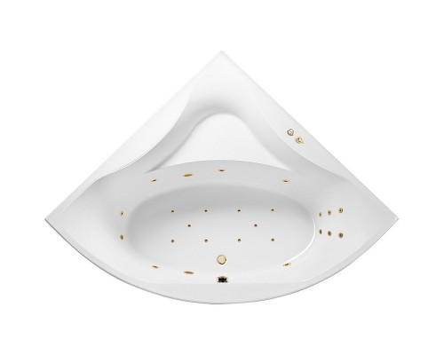 Акриловая ванна Excellent Glamour 150x150 с гидромассажем