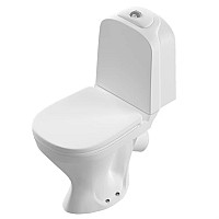 Унитаз-компакт Sanita Luxe Classic Luxe SL ТМ WC.CC/Classic/2-TM/WHT.G/S1 с бачком и сиденьем Микролифт