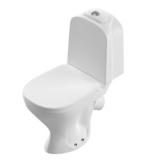 Унитаз-компакт Sanita Luxe Classic Luxe SL ТМ WC.CC/Classic/2-TM/WHT.G/S1 с бачком и сиденьем Микролифт