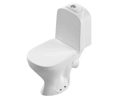 Унитаз-компакт Sanita Luxe Classic Luxe SL ТМ WC.CC/Classic/2-TM/WHT.G/S1 с бачком и сиденьем Микролифт