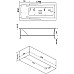 Акриловая ванна Bas Эвита 180x85 В 00043 без гидромассажа