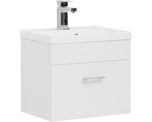 Тумба с раковиной Aquanet Нота 50 287705 подвесная Белая