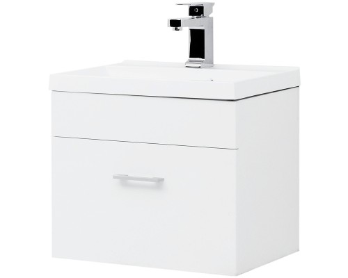 Тумба с раковиной Aquanet Нота 50 287705 подвесная Белая