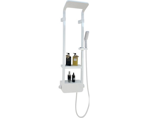 Душевая панель Ceruttispa Maiella W CT8984 Белая глянцевая