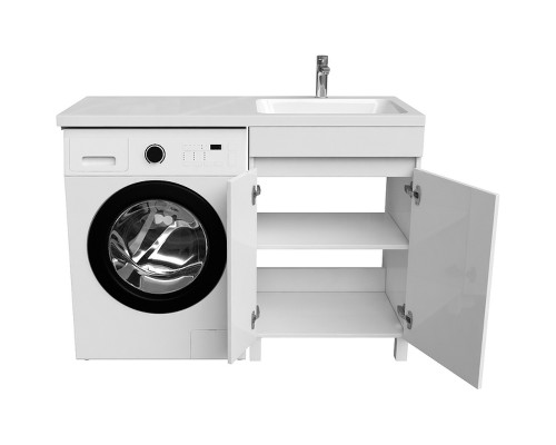 Тумба с раковиной Iddis Optima Home 120 R OPH12RDi95K Белый