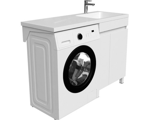 Тумба с раковиной Iddis Optima Home 120 R OPH12RDi95K Белый