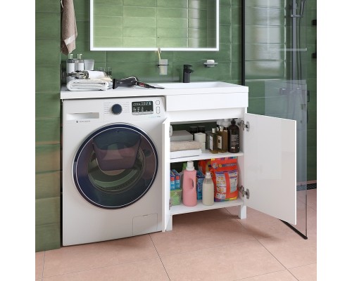 Тумба с раковиной Iddis Optima Home 120 R OPH12RDi95K Белый