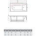 Акриловая ванна Vayer Boomerang 190x90 L Гл000010853 без гидромассажа
