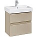 Тумба под раковину Roca Oleta 60 A857639515 подвесная Капучино