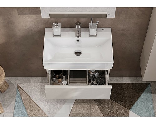 Тумба под раковину Roca Oleta 60 A857639515 подвесная Капучино