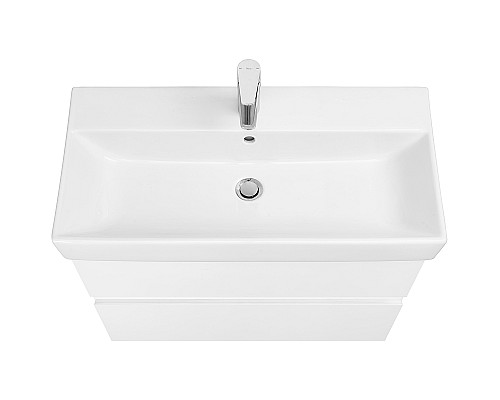 Тумба под раковину Roca Oleta 80 A857640501 подвесная Белая матовая