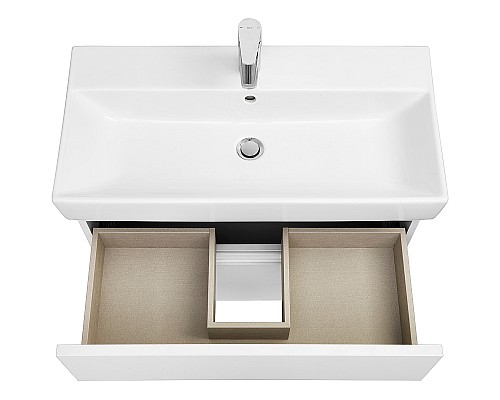 Тумба под раковину Roca Oleta 80 A857640501 подвесная Белая матовая